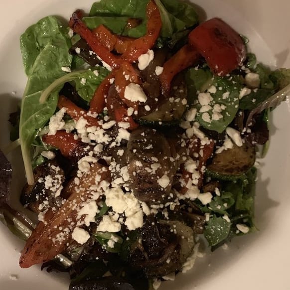 Grilled Roasted Vegetable Salad.
