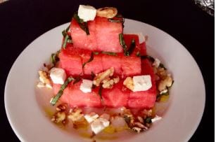 Watermelon Salad.