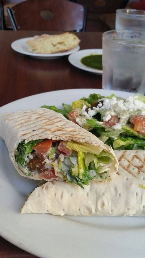Falafel Wrap.
