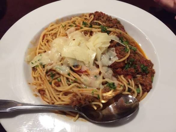 Spaghetti Bolognese.
