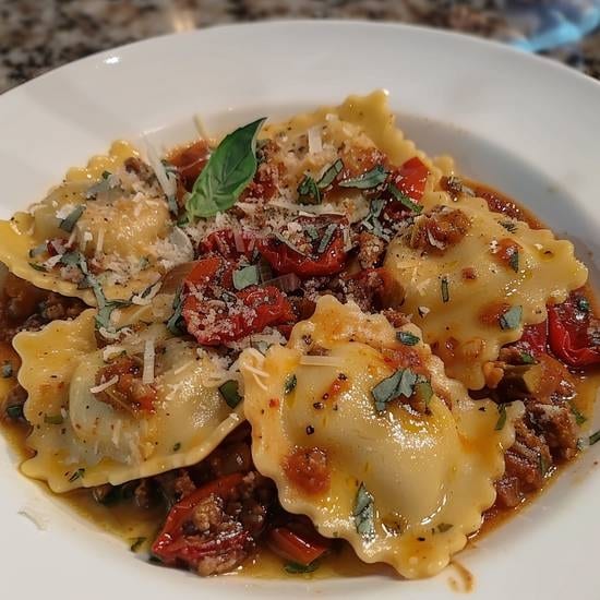 Lamb Ravioli.