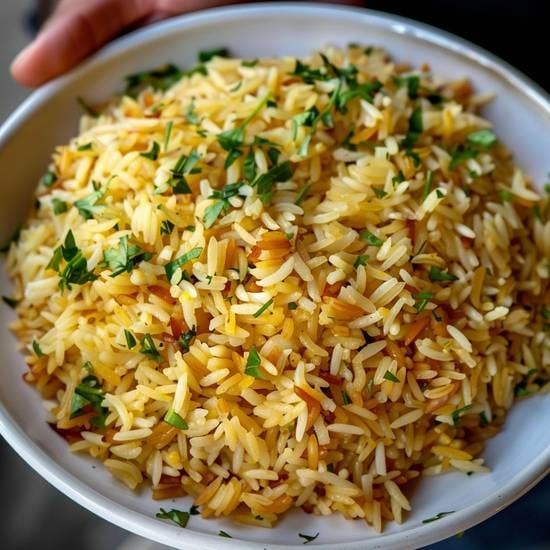 Rice Pilaf.